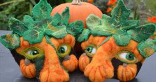 Needle-felt Pumpkin Man Workshop