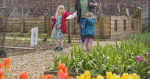 Easter Adventures in Avebury Manor Garden