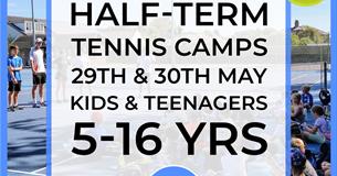 Half-term tennis camps