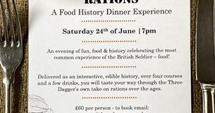 Rations - A food history dinner experience