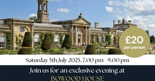 A summer soirée at Bowood