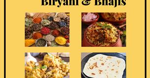 16+ Biryani and Bhajis