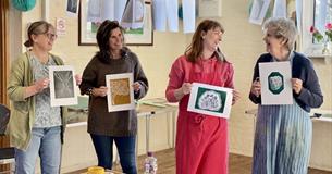 Lino Printing for Beginners near Devizes
