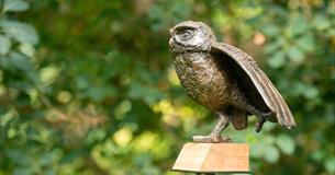 Sculpture exhibition in Avebury Manor Garden