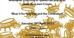 May Day Children's Crown Workshop.