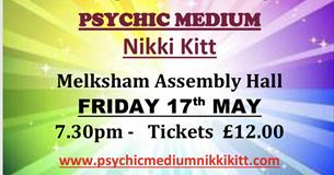 Evening of Mediumship with Nikki Kitt - Melksham