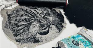 Marvellous Monochrome Linocuts!