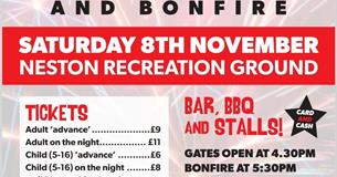 Neston Fireworks and Bonfire