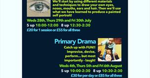 Primary Art sessions (2 hours) 5up and 8up