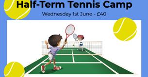 1-DAY SUMMER HALF-TERM TENNIS CAMP