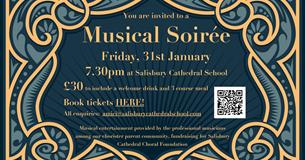 Musical Soirée in aid of Salisbury Cathedral Choral Foundation