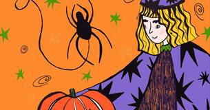 Spooky Halloween Mural Painting