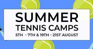 Summer Tennis Camp for 5-16yrs