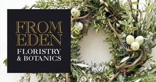 Easter Wreath Table Arrangement