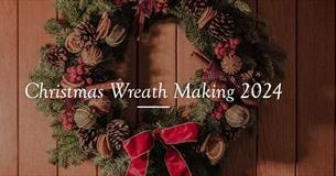Christmas Wreath Making at Whatley Manor