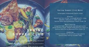 Spring Supper Club at Bluestone Vineyards