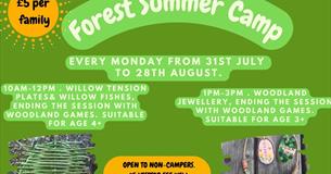 Forest Summer Camp - Willow Weaving & Woodland Jewellery