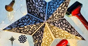 3D Linocut Tree Toppers with Caroline Rudge