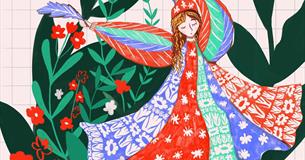 Magical Woodland Mural Painting