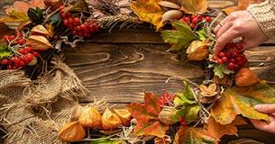 Autumn Wreath Making