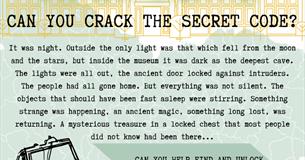 The Lost Treasure Trail – Can you crack the secret code?
