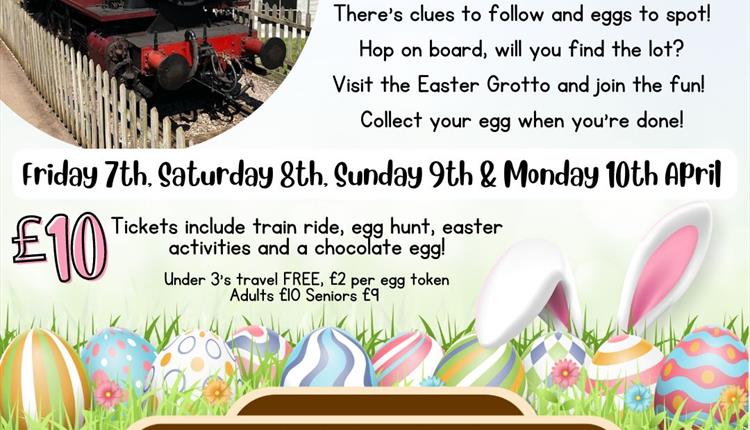 Easter Egg-spress at the Swindon and Cricklade Railway