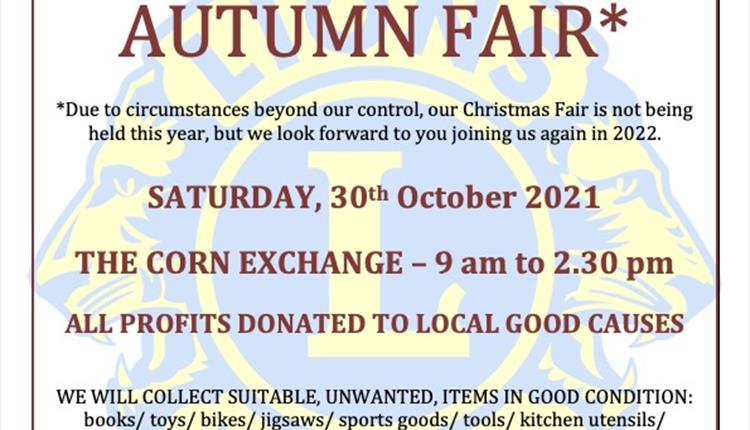 Lions Autumn Fair