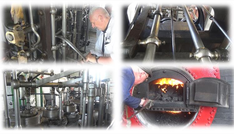 Crofton Beam Engines in Steam