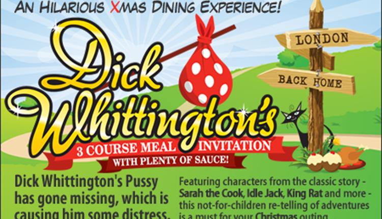 Dick Whittington Interactive Dinner Show 13/12/2026 Chippenham