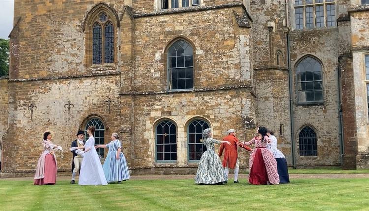 Regency Dancing at Lydiard Park