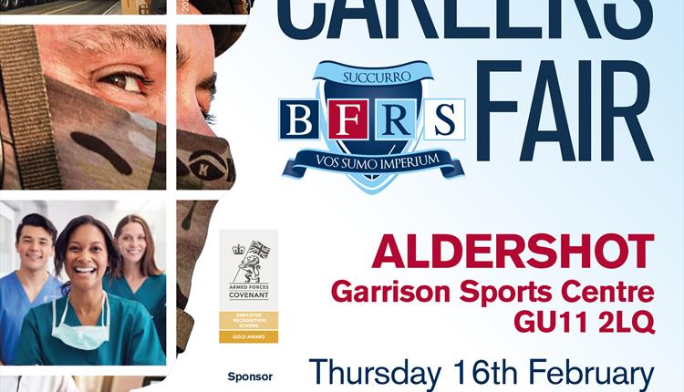 BFRS National Careers Fair @Aldershot on Thursday, 16 February 2023