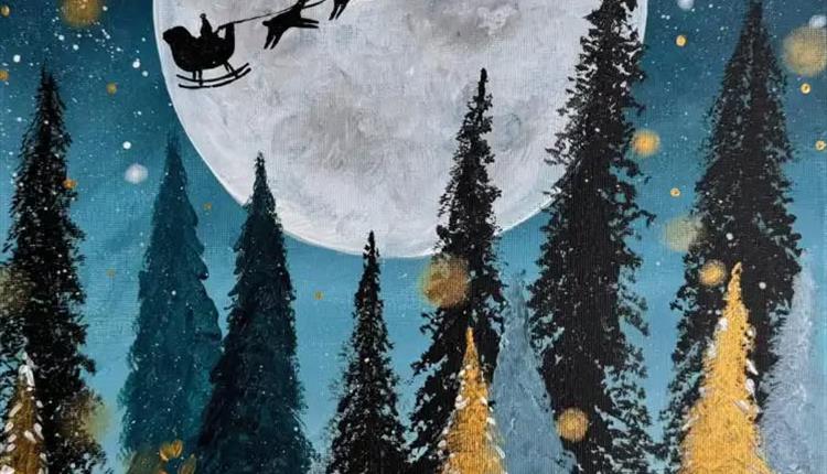 Festive Paint & Sip at Lydiard Park Hotel