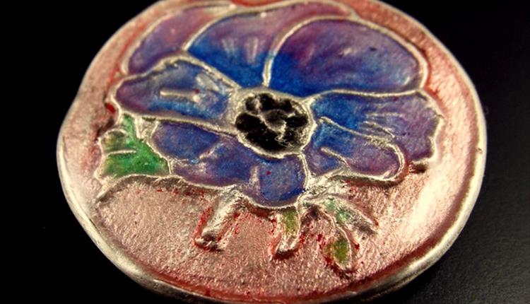 Adding Colour to Silver Clay Jewellery