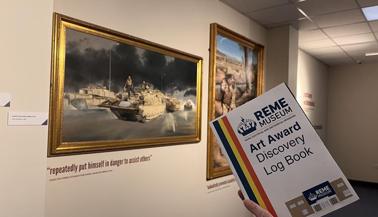 Arts Award at the REME Museum