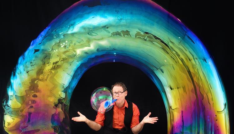 The Amazing Bubble Man