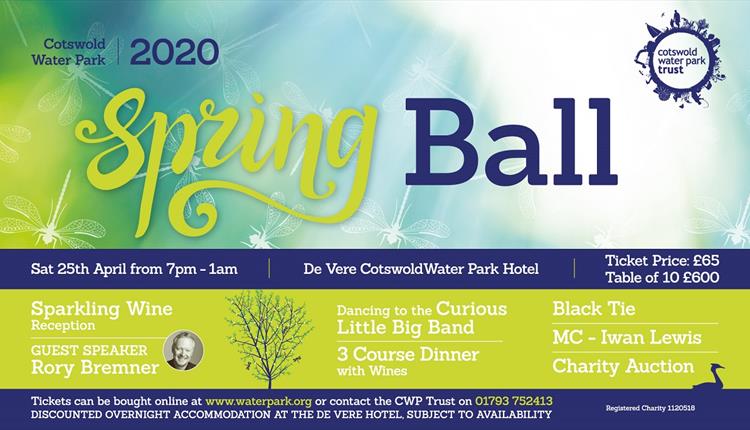 Cotswold Water Park Spring Ball - POSTPONED