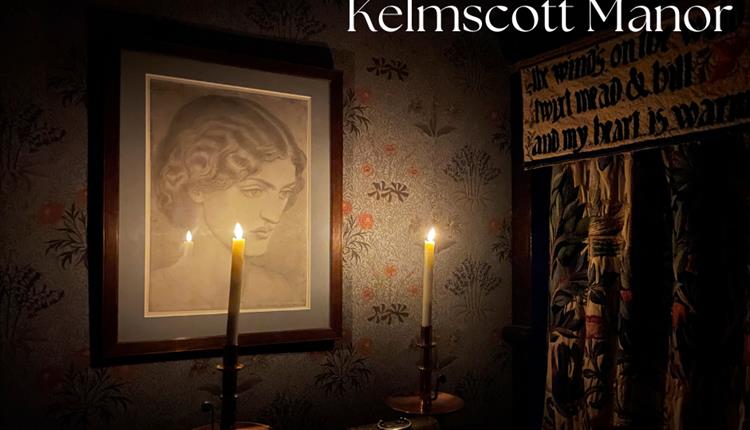 Candlelight tours at Kelmscott Manor