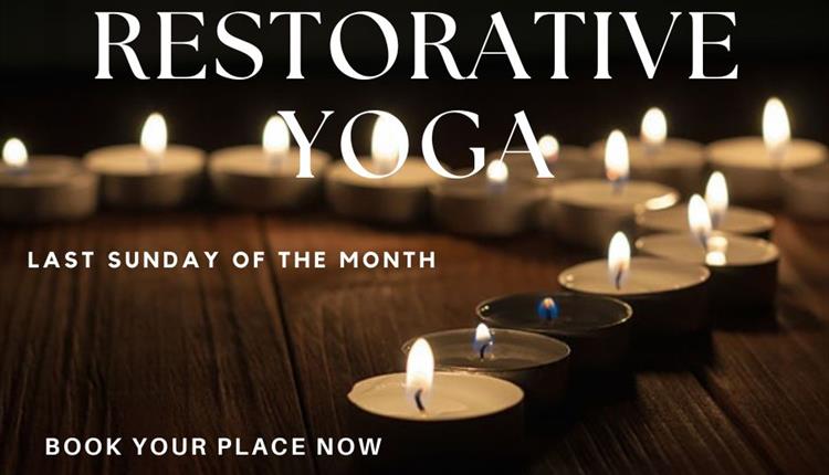 Candle Lit Restorative Yoga