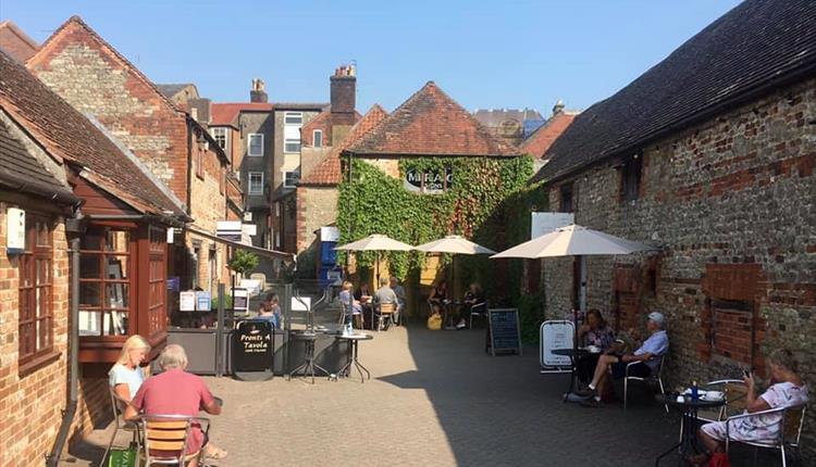 Chinns Court Outdoor Seating Area