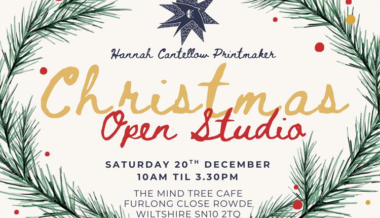 Christmas Open Studio Hannah Cantellow Printmaker