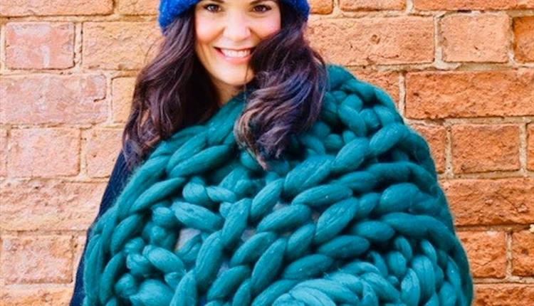 Arm Knitting Workshop with Chunky Needle at Bowood
