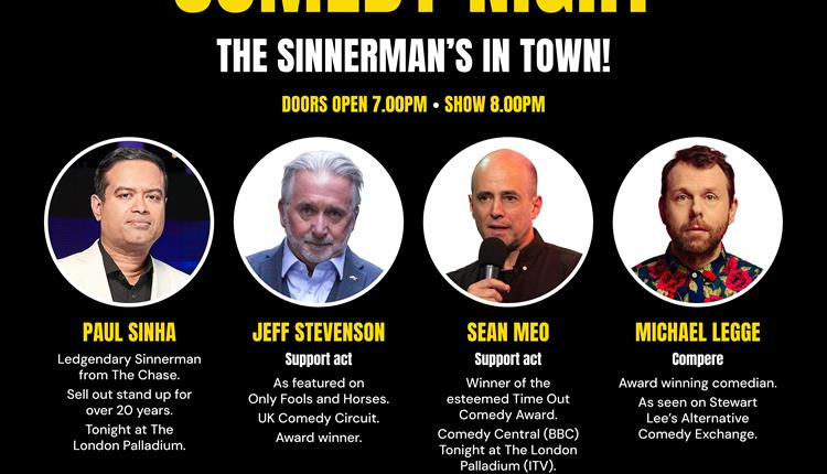 Paul Sinha Comedy Show