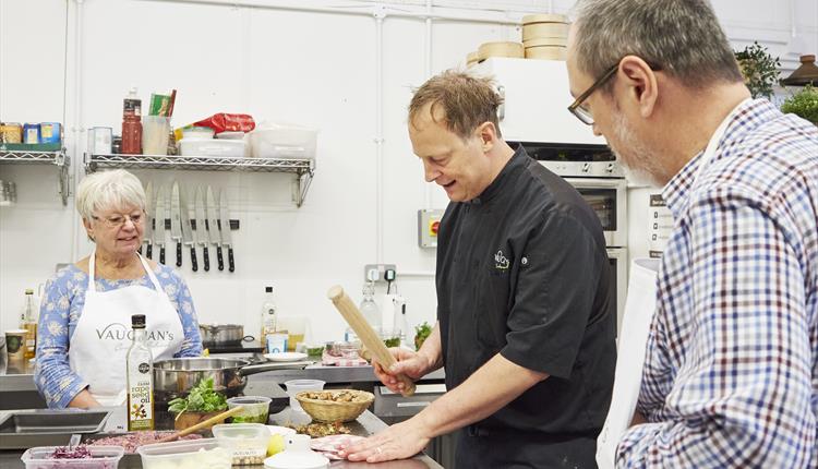 Valentine Special Cooking Class With Peter Vaughan