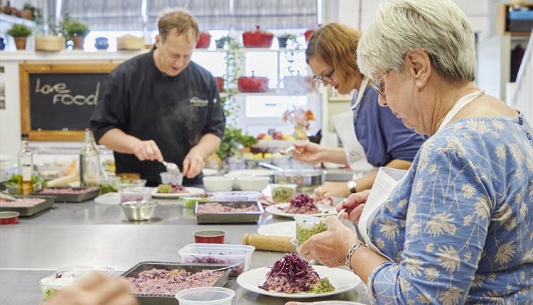 Steak Night Cookery Class With Peter Vaughan