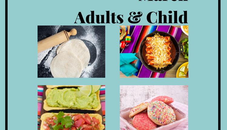 Adult & Child - cooking together