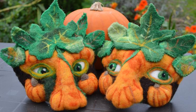 Needle-felt Pumpkin Man Workshop