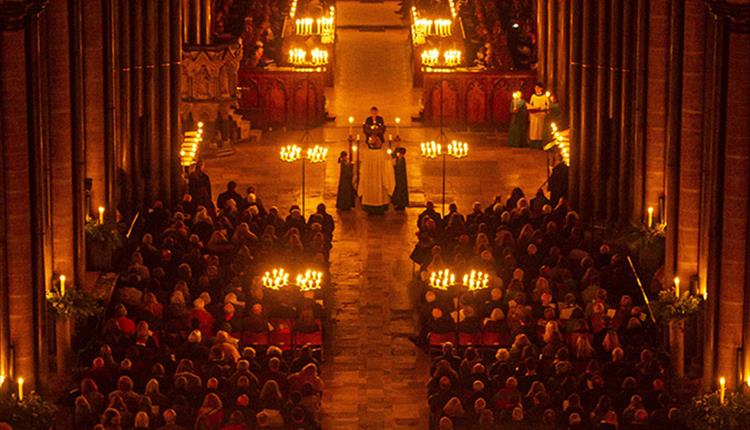 From Darkness to Light: The Advent Procession