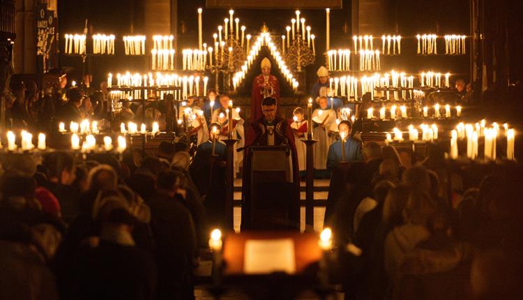 From Darkness to Light: The Advent Procession