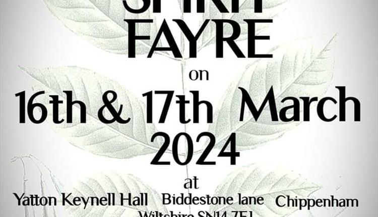 The Spring Ash Spirit Fayre
