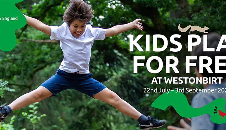 Kids play for free this summer at Westonbirt!